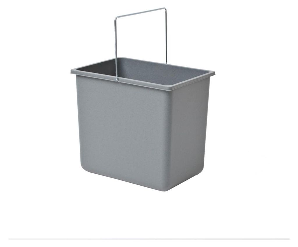 Hailo Seau intérieur 1094079 gris clair 18 litres 316 x 226 Image du produit 