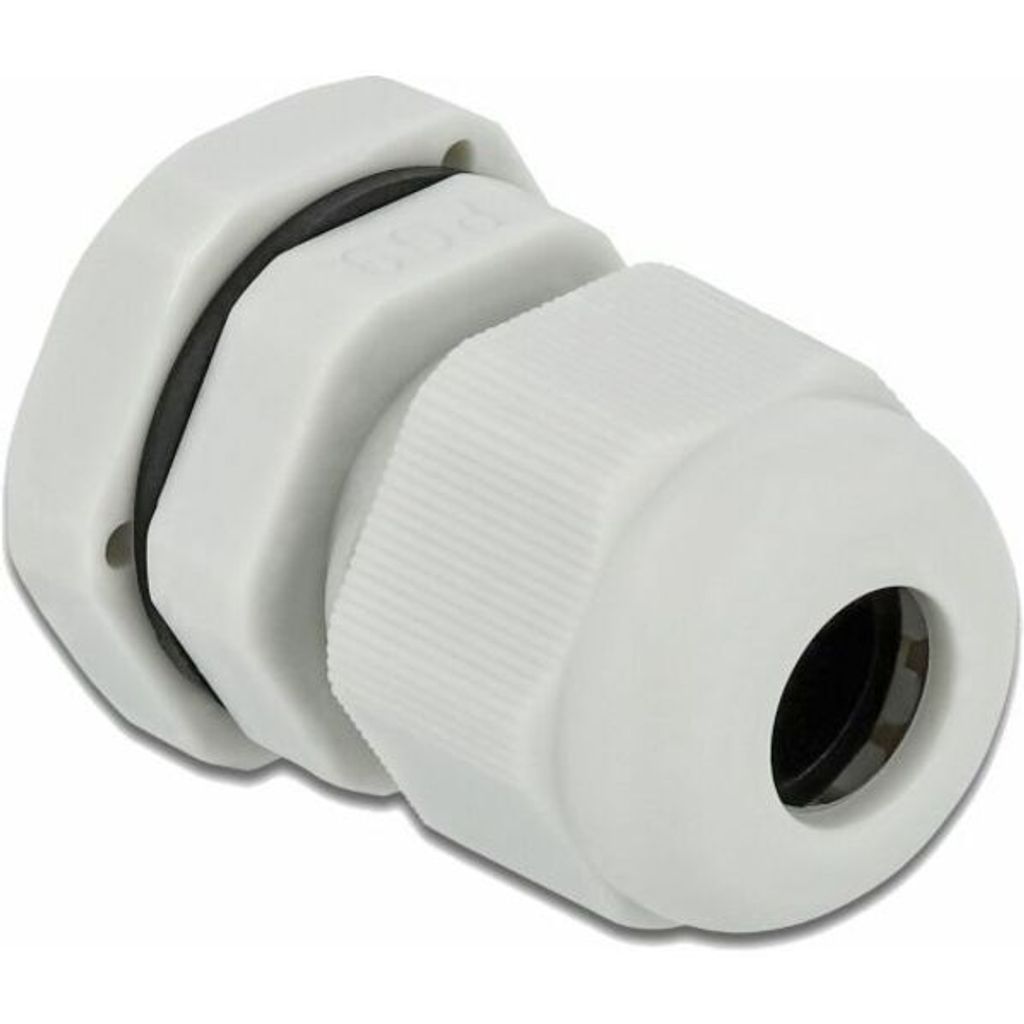 DeLOCK Kabelverschraubung PG9 10 Stück grau, Grau, Kunststoff, 10 Stück(e), PG9, 8 mm, IP68