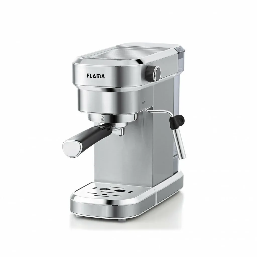 Machine à café expresso FLAMA 20 bars idéale pour café moulu et doses