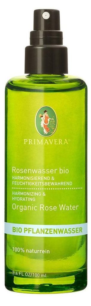 Eau florale de rose bio en spray 100 ml Image du produit 