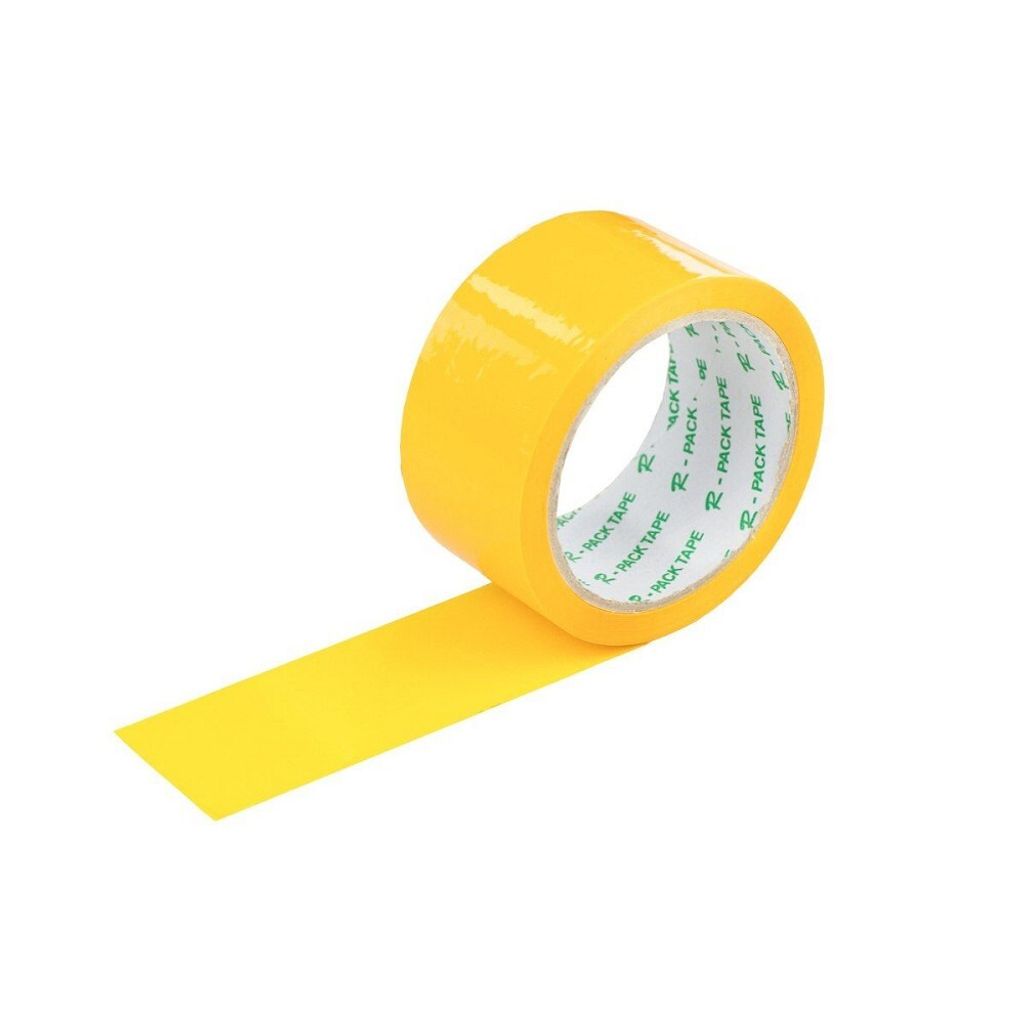 Nastro adesivo PP 48 mm x 66 m giallo Immagine del prodotto 