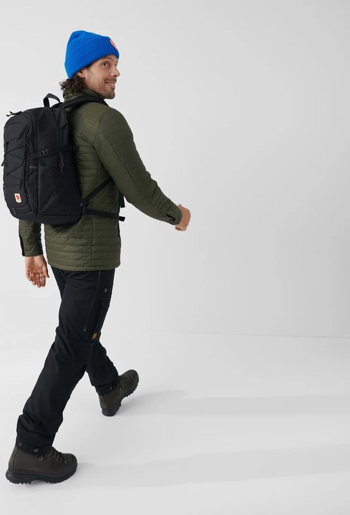 fjällräven am kinderwagen befestigen