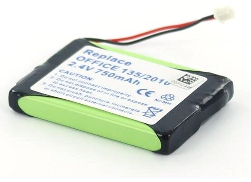 AGI 96965, 600 mAh, DECT telephone, Nickel Metall-Hydrid, 4,8 cm, 3,4 cm, 6 mm