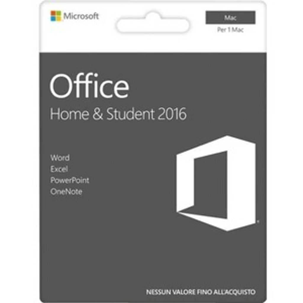 Microsoft GZA-00873 MS Office MAC Home & Student 2016 UK