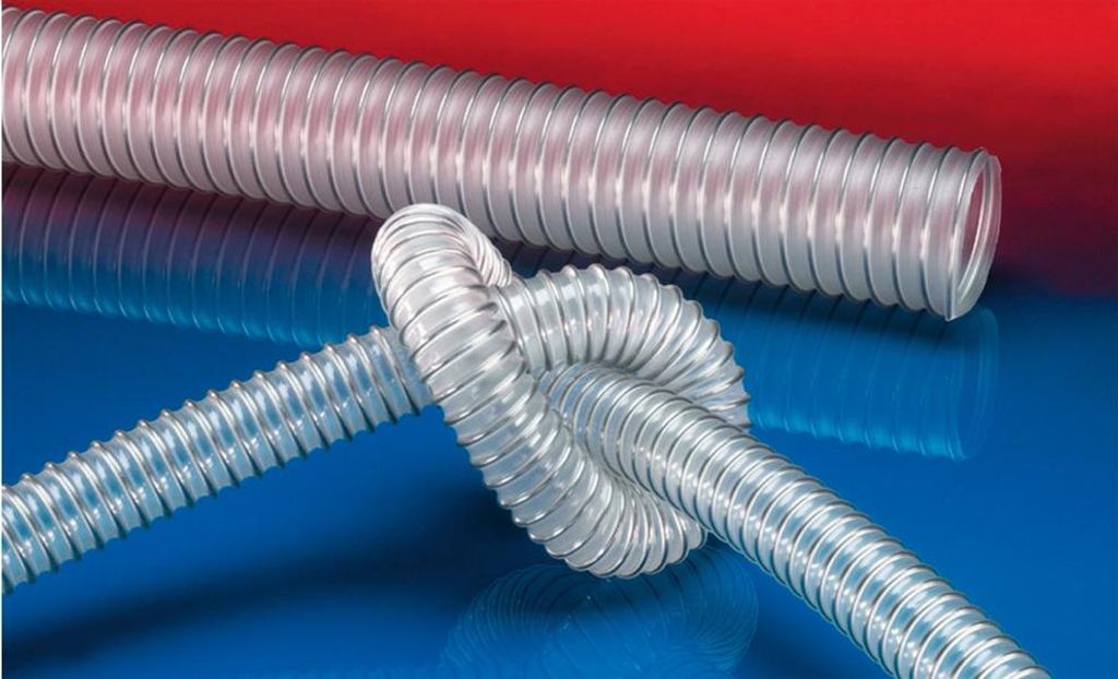 Norres Lebensmittelschlauch antista. Ø 60mm L: 10m AIRDUC PUR-INOX 351 FOOD-AS