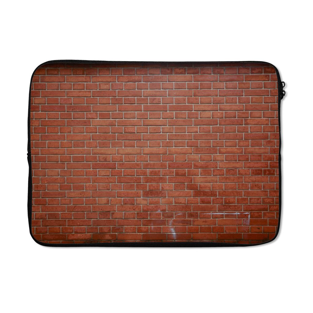 MuchoWow Laptop Hülle 13 Zoll Ziegel - Mauer - Textur Laptoptasche - Laptophülle - Sleeve - Rundumschutz
