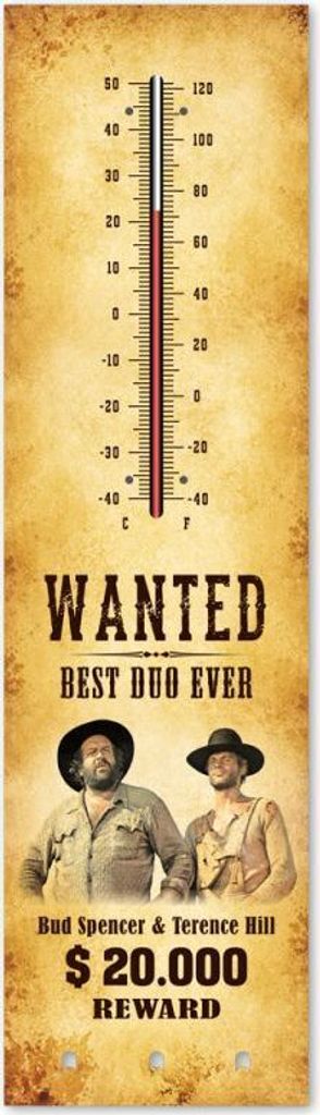 Thermometer Bud Specer / Terence Hill - Wanted, TT02