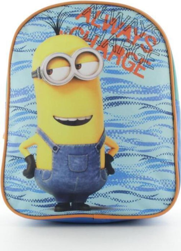 Minions 20460-4625 Kinderrucksack, 29 cm, Blau/Türkis Produktbild 