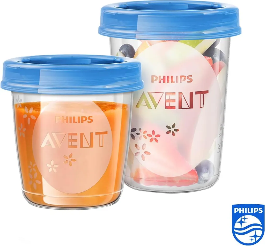 Récipients de Conservation Philips Avent SCF72 Set de 41 Pots pour Bébé