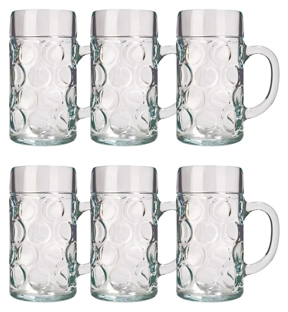 Verre a biere, Chope de bière lot de 6, ISAR - 0,5 litre Image du produit 