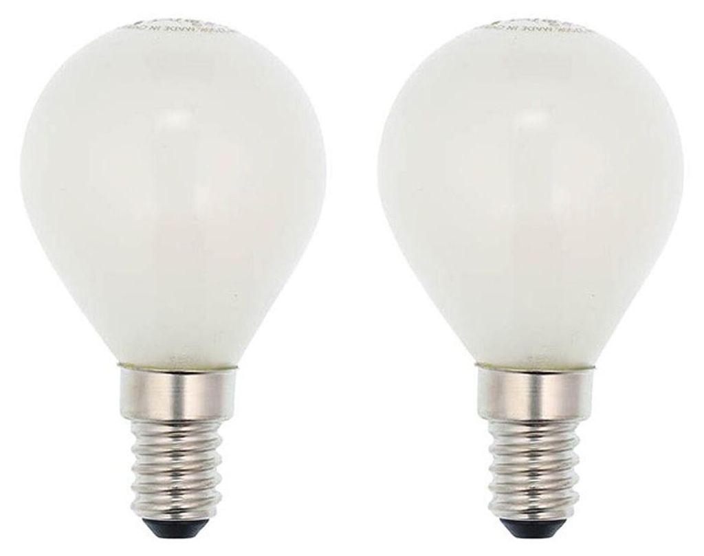 VITO E14 LED Filamentlampe G45 4W 424lm 2700K 240V 45mm 2 Stück