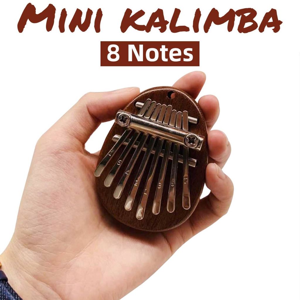 17 Tasten Kalimba Daumen Klavier Thumb Piano Eingebauter Daumenklavier Strument 
