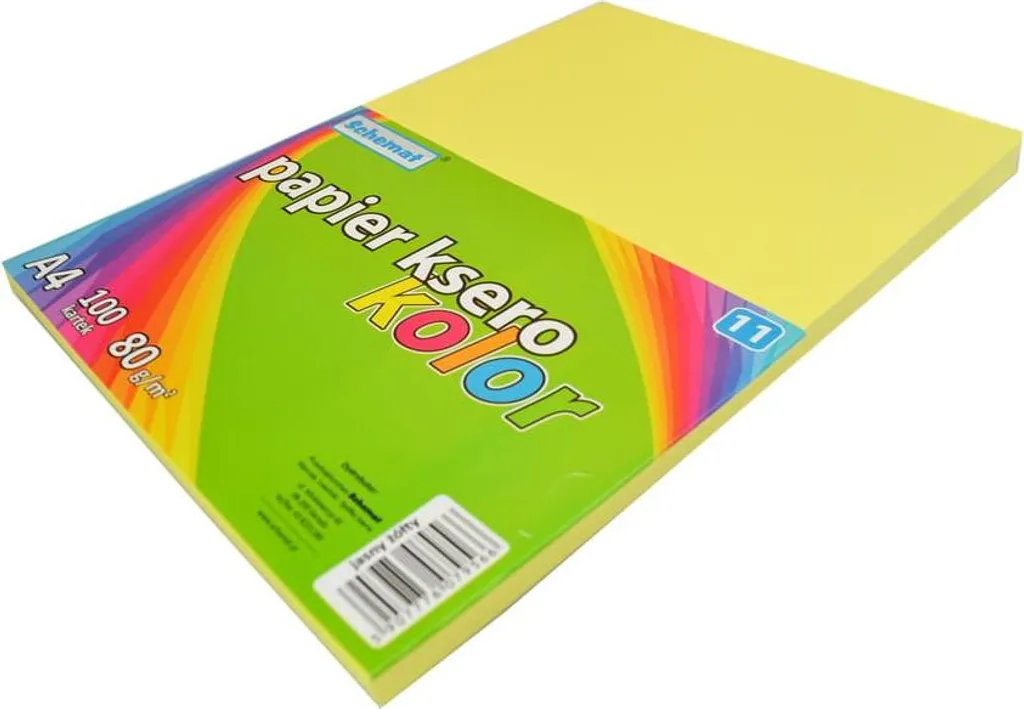 Carta A4 Giallo Pastello Hellgelb 9566 - 100 Fogli Creativi 80g