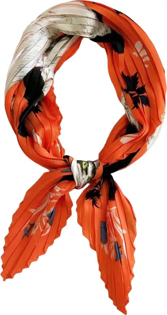 Grace Foulard Arancione KP33846: Accessorio Moda Versatile