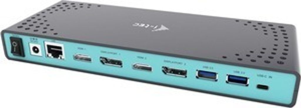 I-tec USB 3.0/USB-C Dualdock mit PD 1x 5K 2x 4K 60 Produktbild 