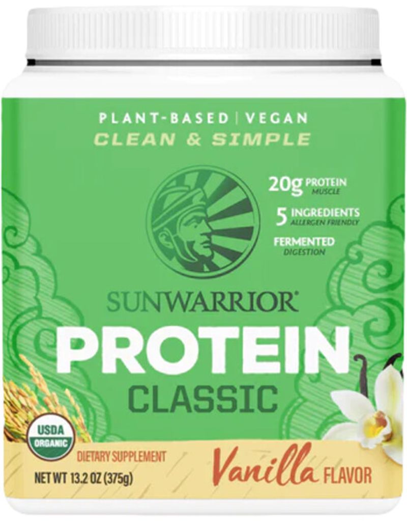 Sunwarrior Protein Classic Organic (375g) Chocolate - Eiweiße - Veganes Eiweiß