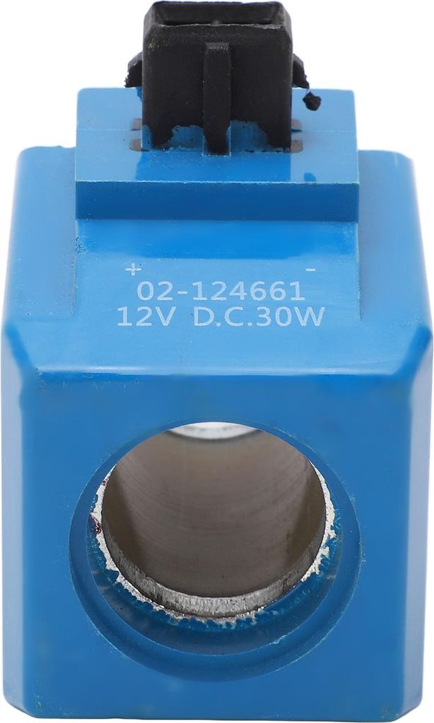Magnetspule 02?124661 12V 30W Round Pin Bagger Magnetventilspule Ersatz für JCB 3c 3cx 3d 3dx 4c 4cx 1400b 1550B