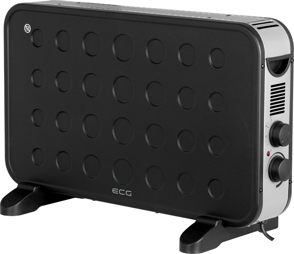 ECG TK 2070 | Konvektorheizgerät | Heizung | Schwarz |