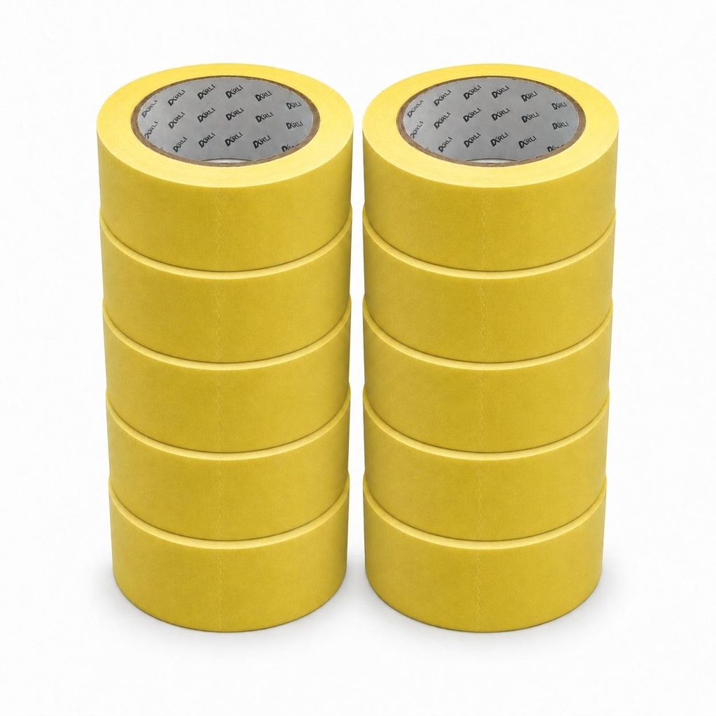 ARLI 10x Abdeckklebeband Kreppband 48 mm x 50 m Malerkrepp Produktbild 