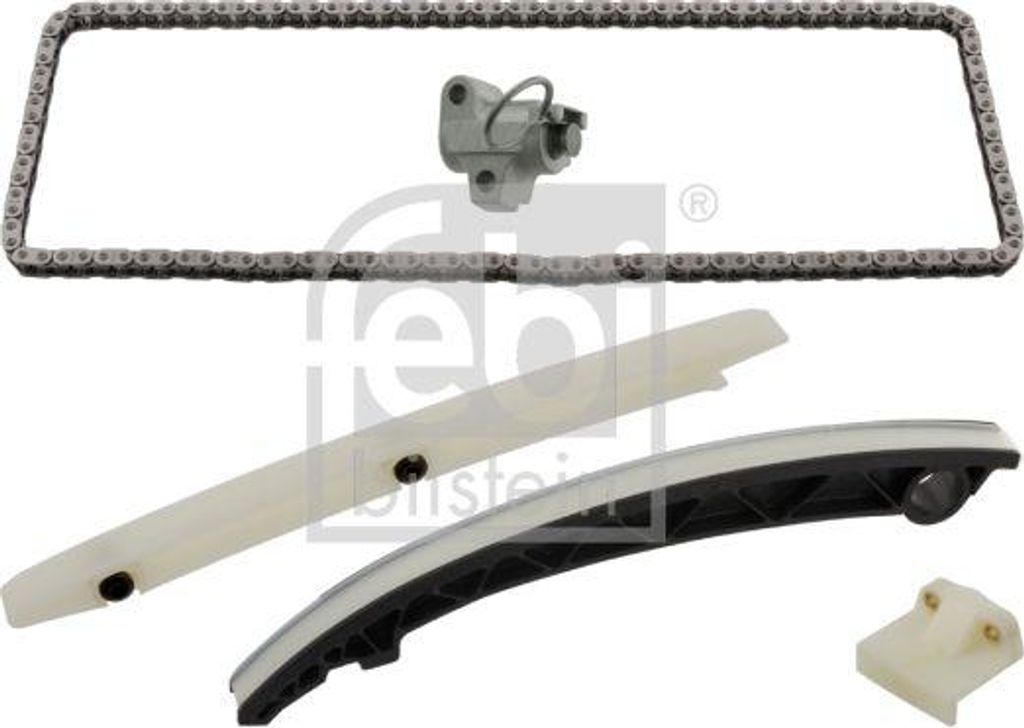 FEBI BILSTEIN 30372 Steuerkettensatz OE 93191271 kompatibel mit Meriva, 207, 940, Focus, Mini Roadster, Octavia, 911, 407, Panda, C70, Tigra, Corsa...