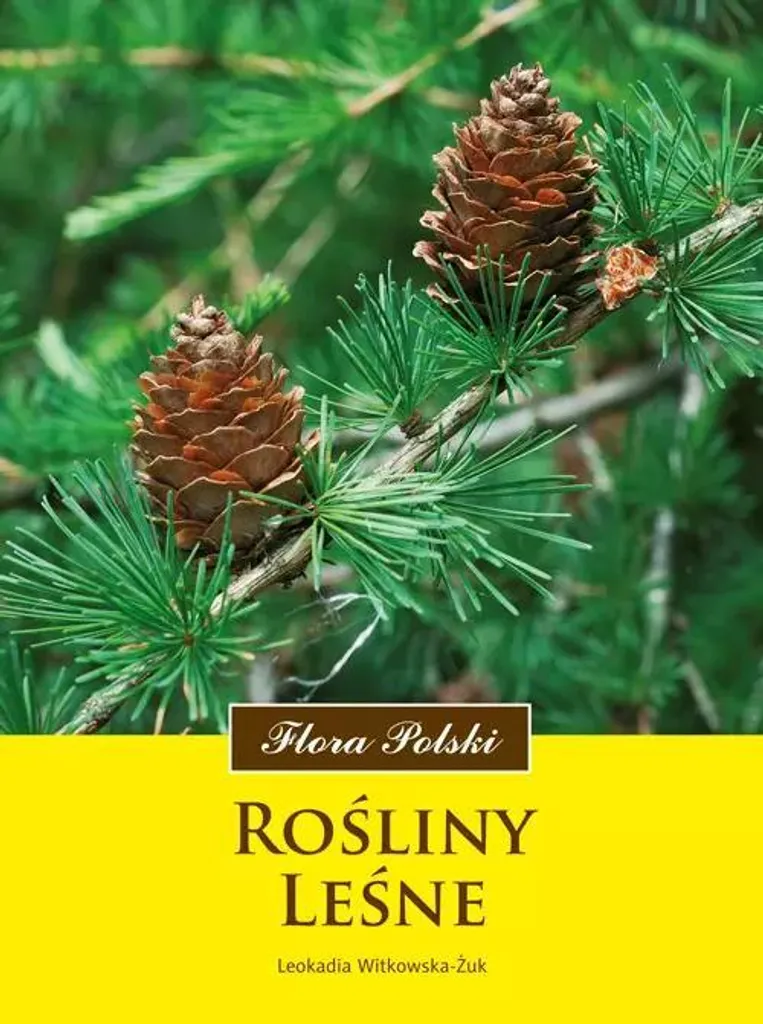 Livre Botanique Flora Polski Rośliny Leśne pour l'Herbier des Naturalistes