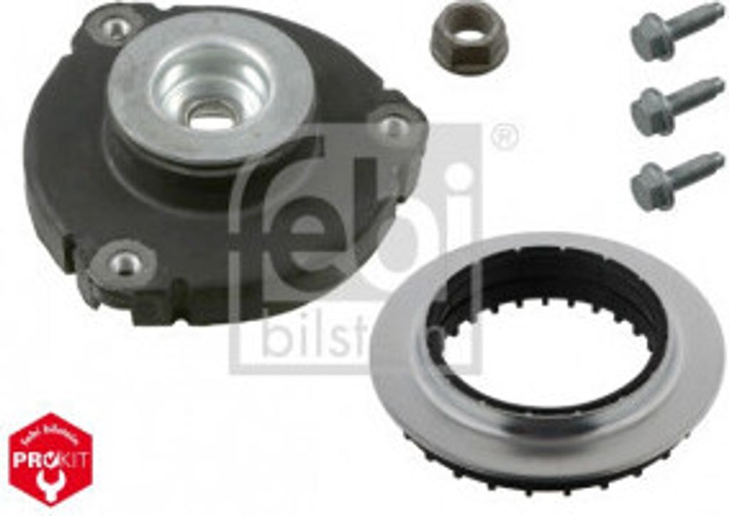 FEBI BILSTEIN 37895 - OE 6Q0 412 331 B Reparatursatz, Federbeinstützlager für Cordoba (6L), Ibiza (6L), Fabia I (6Y), Fabia II (54), Roomster (5J...