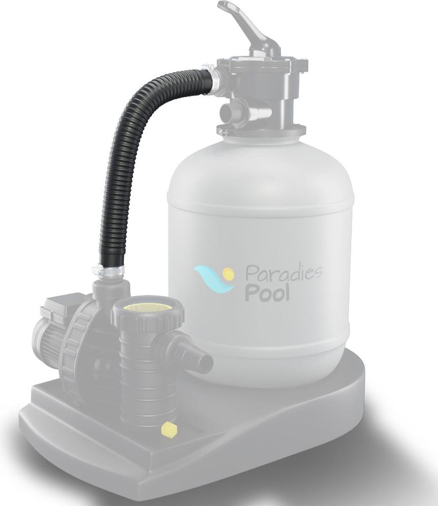 Pool Druckschlauch Ø38 x 610 mm Sandfilter Anlage Poolfilter Pumpe Schwimmbecken