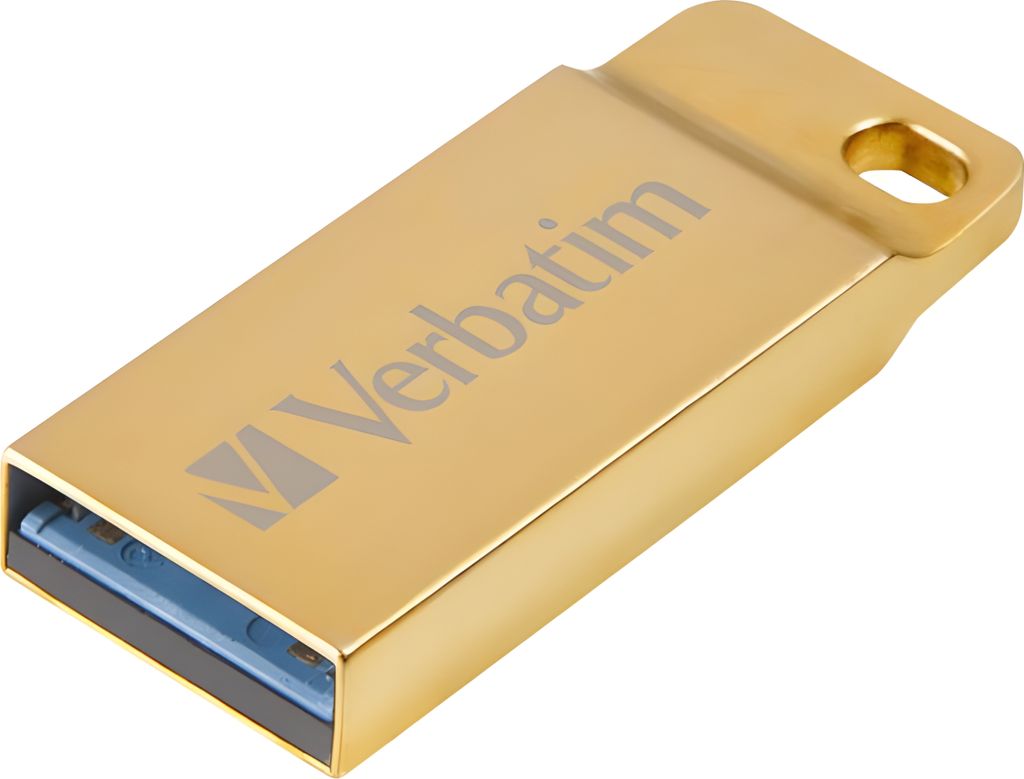 VERBATIM USB 3.0 Drive 32GB Metal Executive, gold Produktbild 