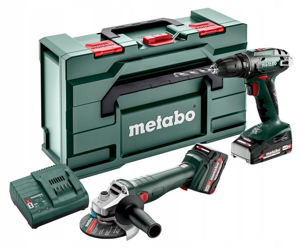 METABO ZESTAW COMBO 18V (BS 18 L BL + W 18 L BL 9-125 Zdjęcie produktu 