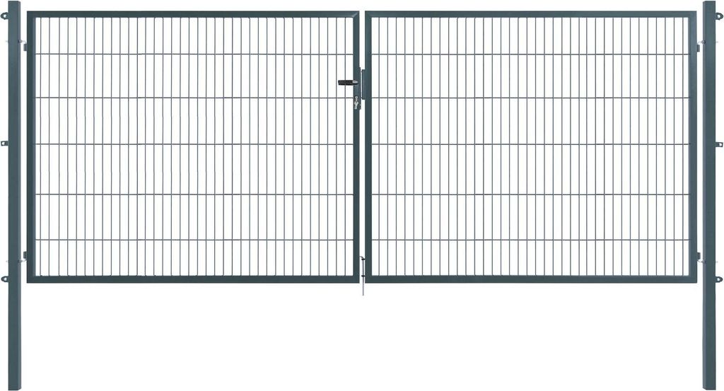 Arvotec Gartentor BxH 400x120 cm mit Schließzylinder und Produktbild 