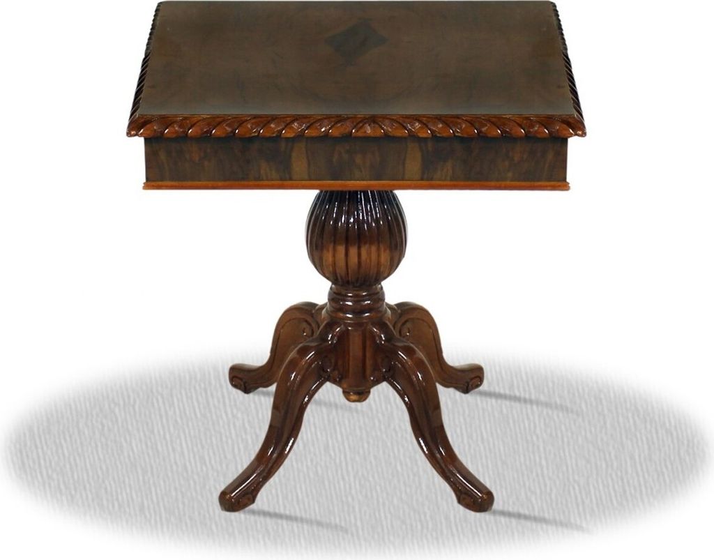Casa Padrino Barock Beistelltisch 60 x 60 x H. 75 cm - Barock Möbel