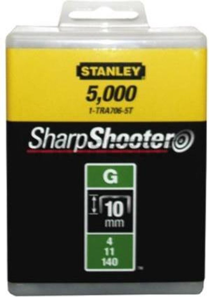 Stanley 140 bits, set Stanley 5000, 10 mm Productafbeelding 