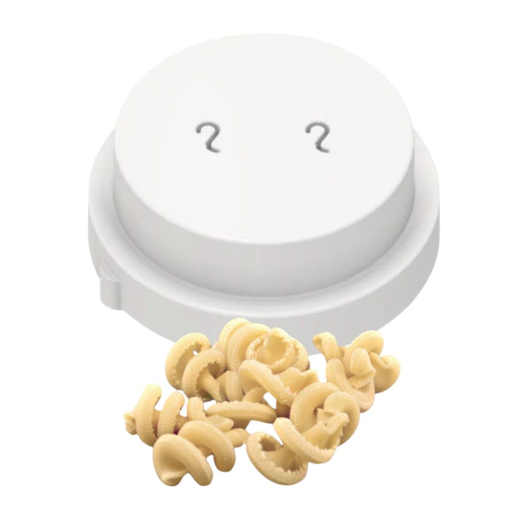 Matrize POM Funghi / Pilze (Trulli, Trottole, Schneckle) für Philips Pastamaker Avance / 7000er