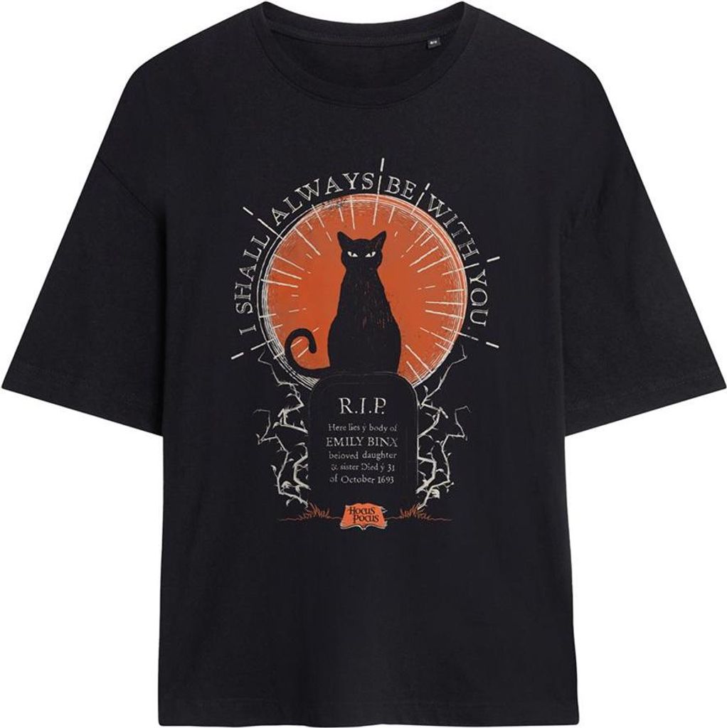 Hocus Pocus - "Shall Always Be With You" T-Shirt für Damen, Übergroß TV25676 (XL) (Schwarz)