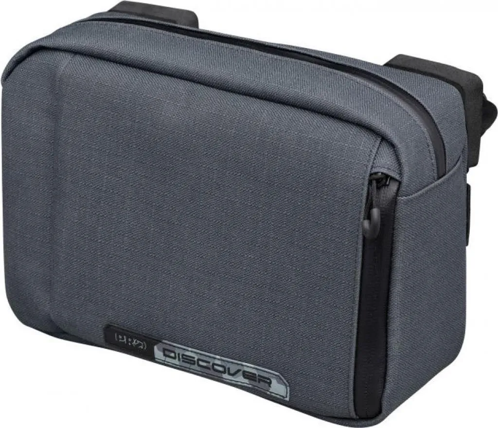 Sacoche de cintre vélo étanche Pro Discover 2,5 litres coloris gris chic