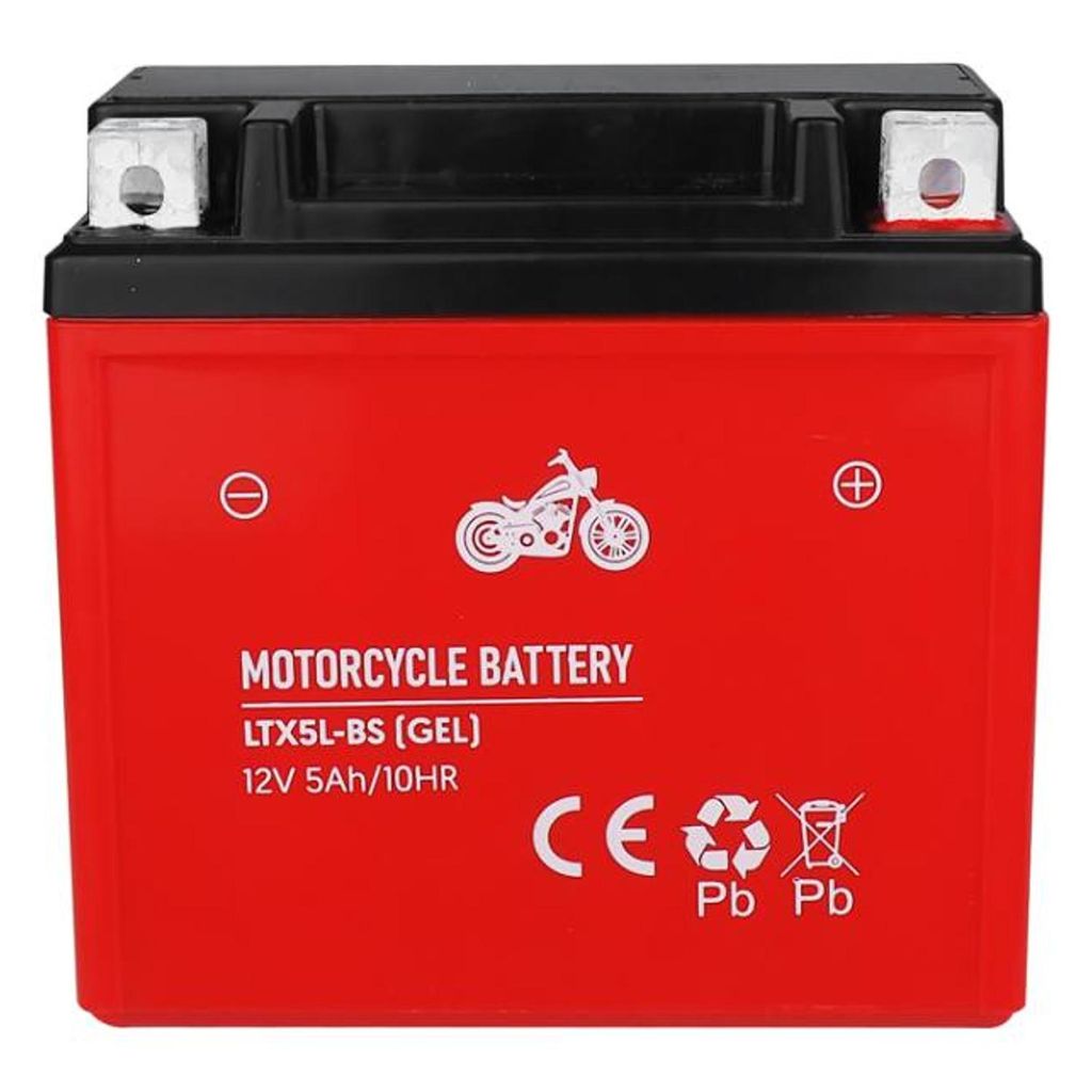 Lamex Gel-Batterie Motorrad 12V 5Ah LTX5L-BS