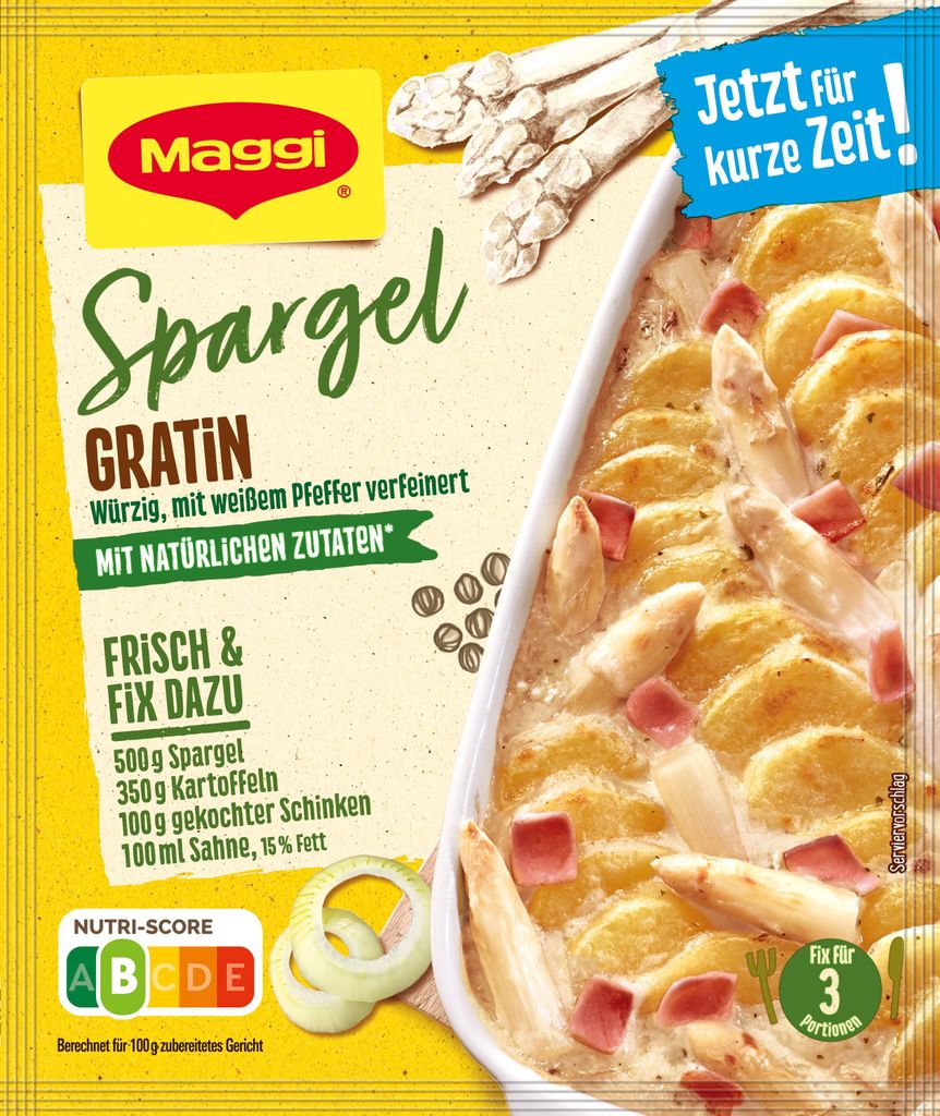 Maggi Fix Spargel Gratin Produktbild 