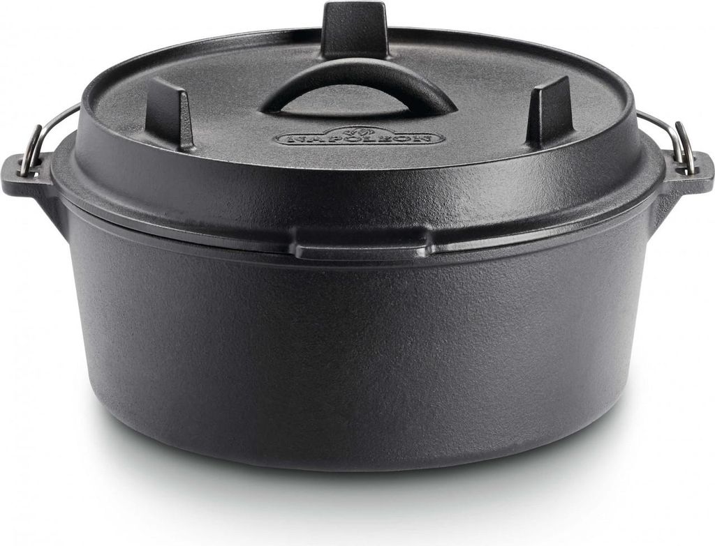 Napoleon Zubehör Dutch Oven mit Deckel Gusseisen Ø 28cm 6 Produktbild 