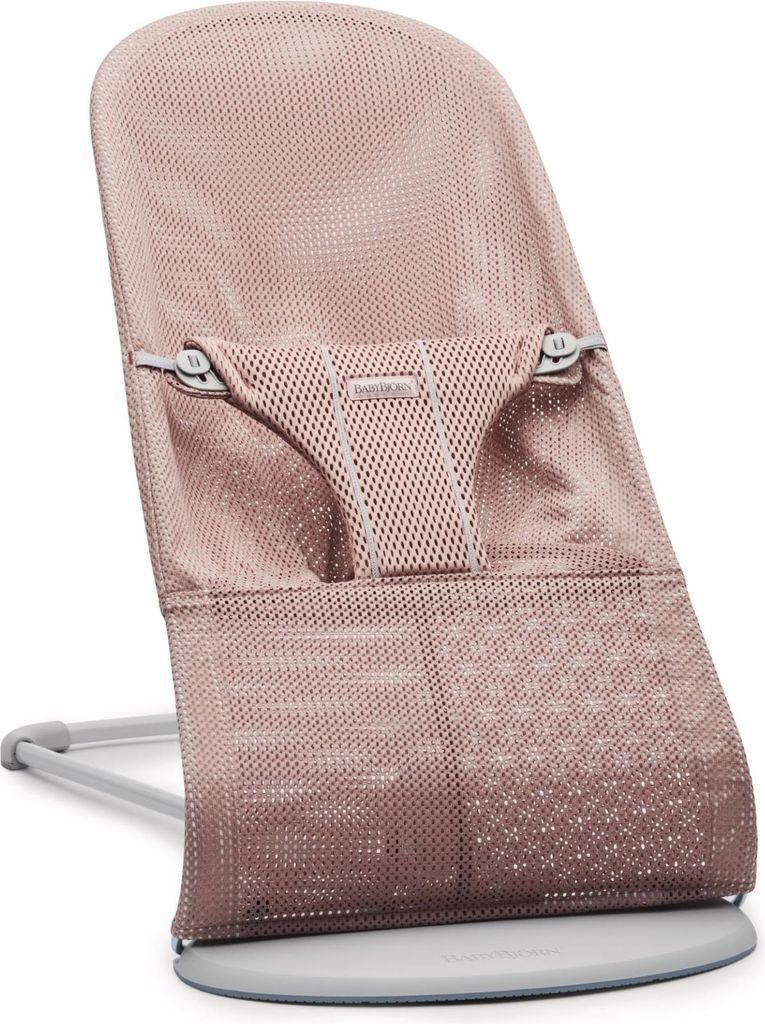 Babybjorn - Leżaczek Bliss Mesh - Ciemny Róż Zdjęcie produktu 