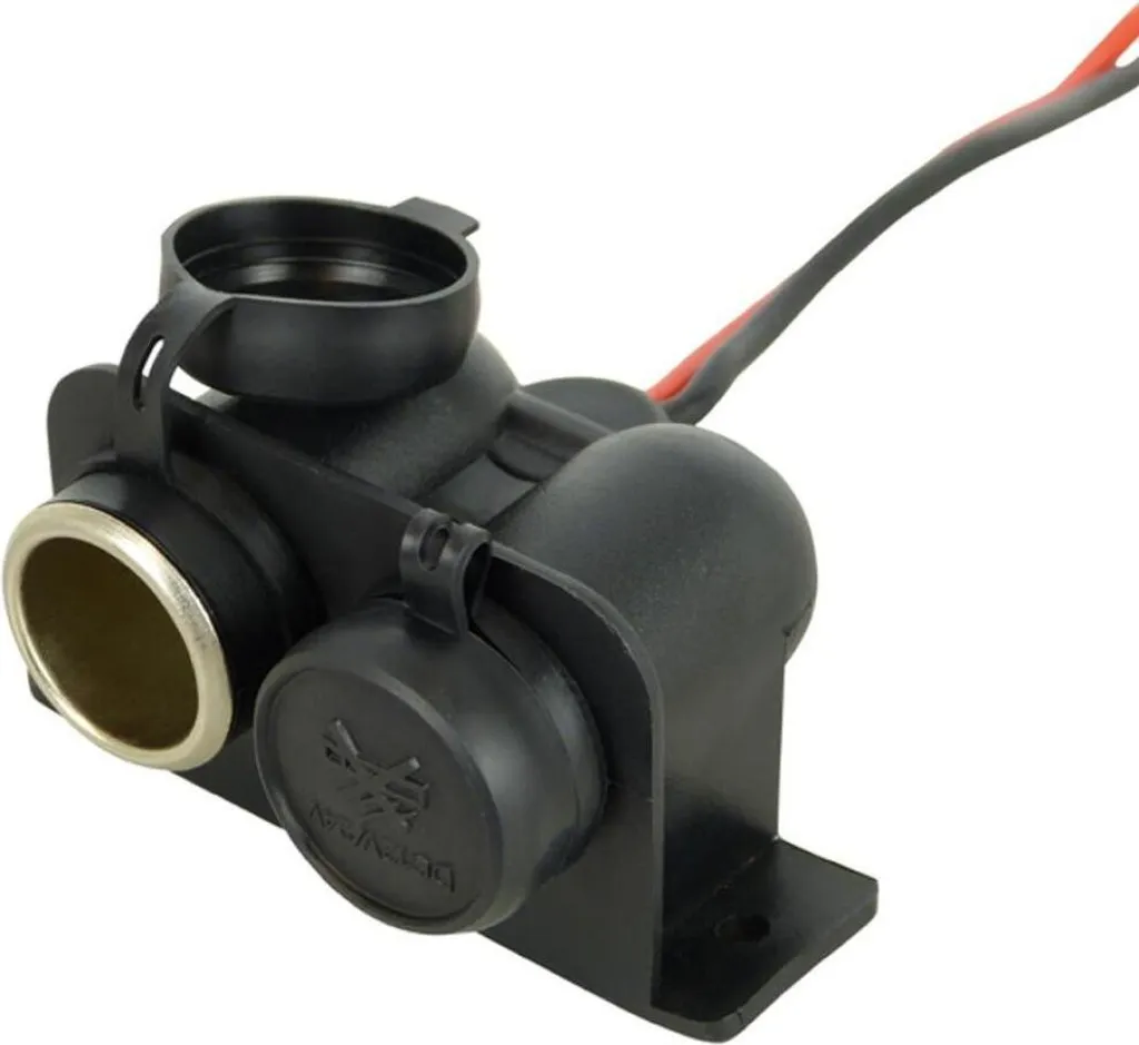 Doppia Presa 12V/24V 15A Moto e Quad - Ultra Robusta e Impermeabile