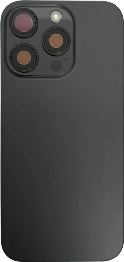 Coque iPhone 15 Pro Max Titane Noir avec composants internes pré-montés