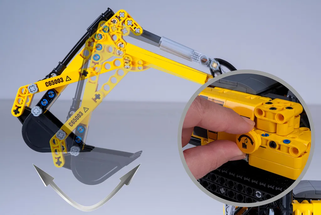 Pelleteuse CaDA Bagger Bricks Jamara : kit technique solide et maniable - 14