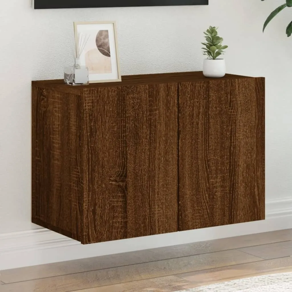 Mobile TV Maison Exclusive 60x30x41 cm Marrone | Rovere Multistrato