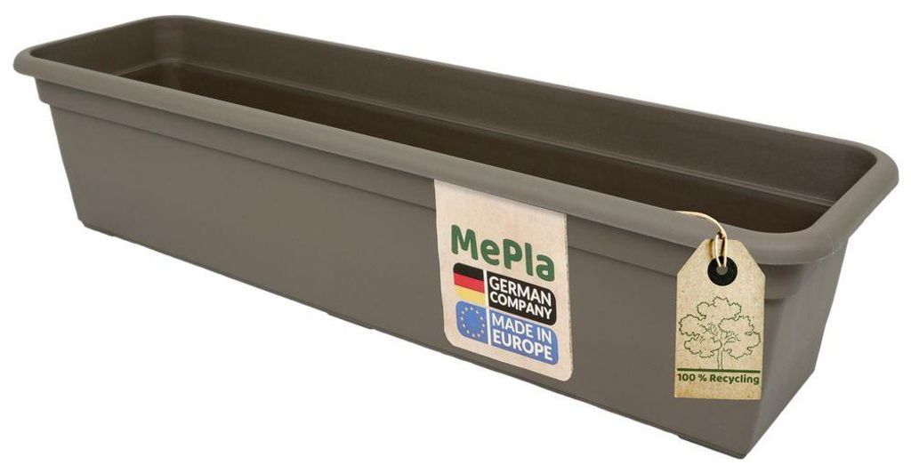 MePla - Blumenkasten Balcony Standard 100 cm taupe Produktbild 