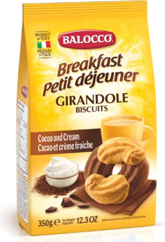 Balocco Girandole kekse mit Schokolade und Sahne 700g biscuits cookies