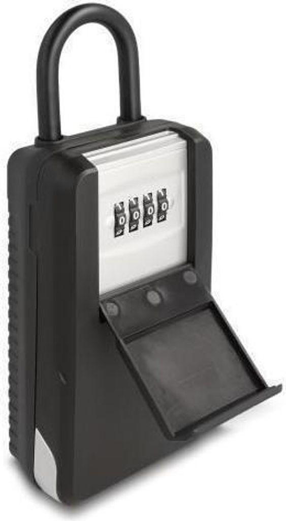 DELOCK DeLOCK 20933 Schlüsselschrank/Organizer Aluminium, Kunststoff Schwarz