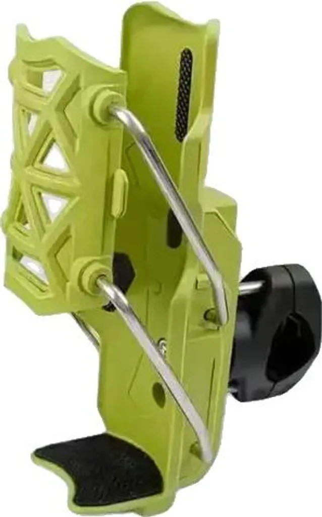 Porte-bidon vélo réglage universel antichoc vert pistache Modèle V2