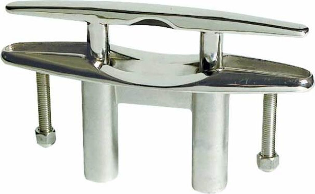 Klampe, abwendbar AISI316 hochglanz. 305/285 mm , 1 Stück