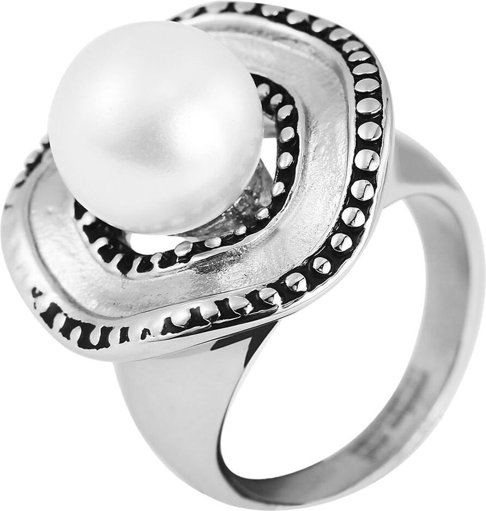 Akzent Damen-Ring aus Edelstahl