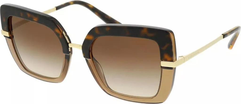 Lunettes de soleil DG 4373 Half Print avec verres de protection 52mm